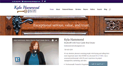 Desktop Screenshot of kylahammond.com